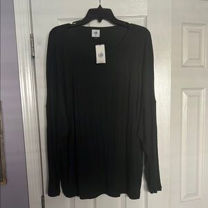 Cabi Cut up Tee Long Sleeve Top